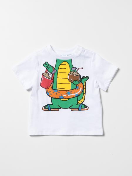 Stella McCartney T-shirt with crocodile print