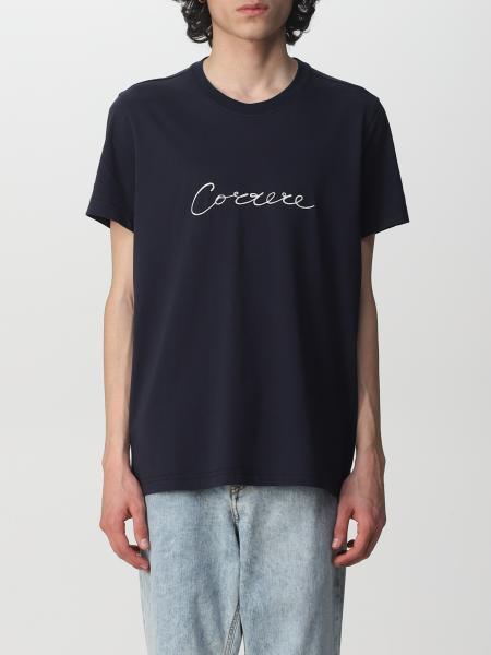 Aspesi: Aspesi cotton T-shirt with embroidery