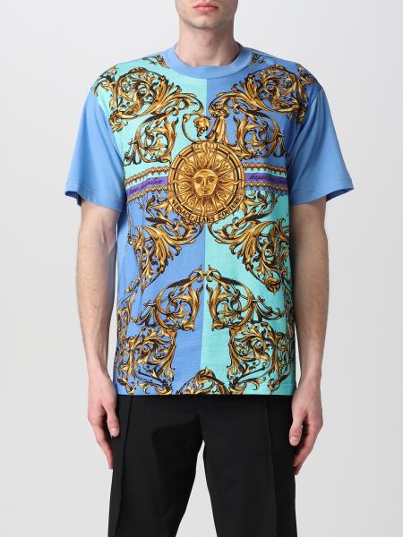 Versace Jeans Couture: T-shirt Versace Jeans Couture con stampa barocca