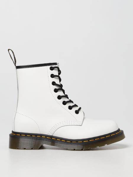 Dr. Martens bianche: Anfibio 1460 Dr. Martens in pelle spazzolata
