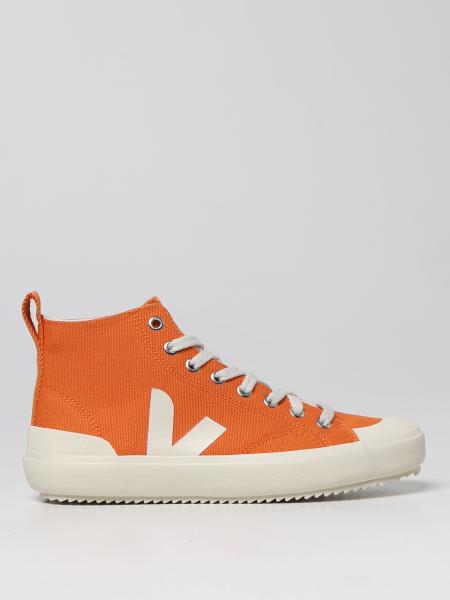 Veja high-top trainers in canvas