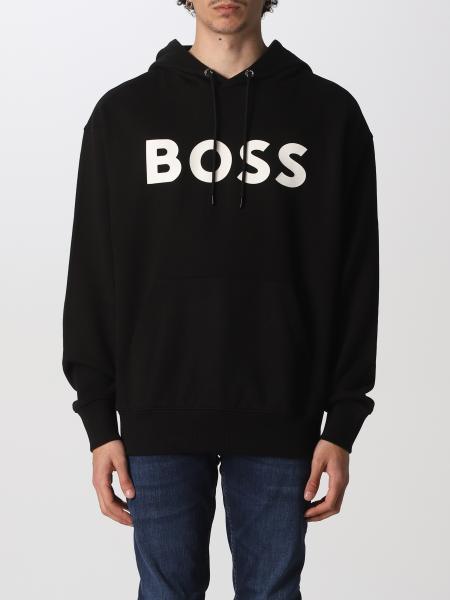 Boss sweatshirt in organic cotton