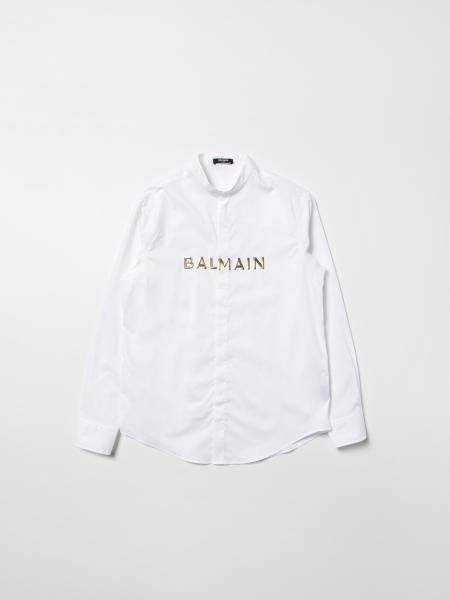 Balmain shirt in cotton poplin