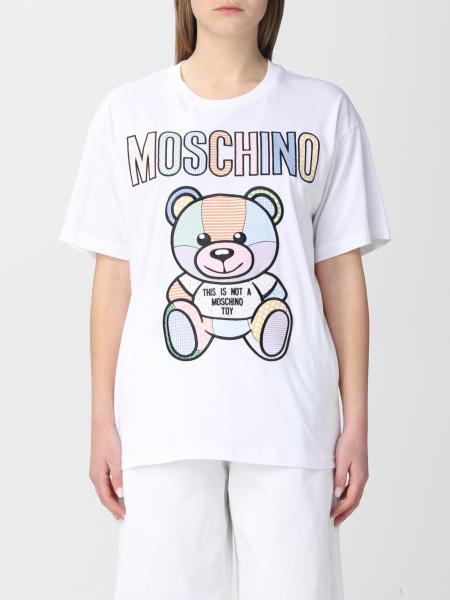 T-shirt Teddy Bear Moschino Couture in cotone