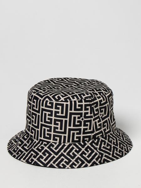 Balmain hat with monogram motif