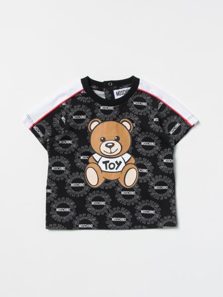 T-shirt Moschino Baby con stampa Teddy
