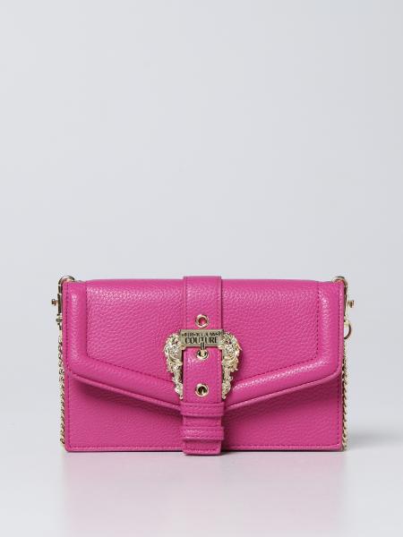 Versace Jeans Couture wallet on chain bag in synthetic leather