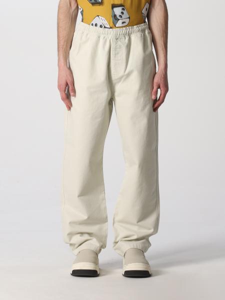 STUSSY: pants for man - White | Stussy pants 116553 online at ...