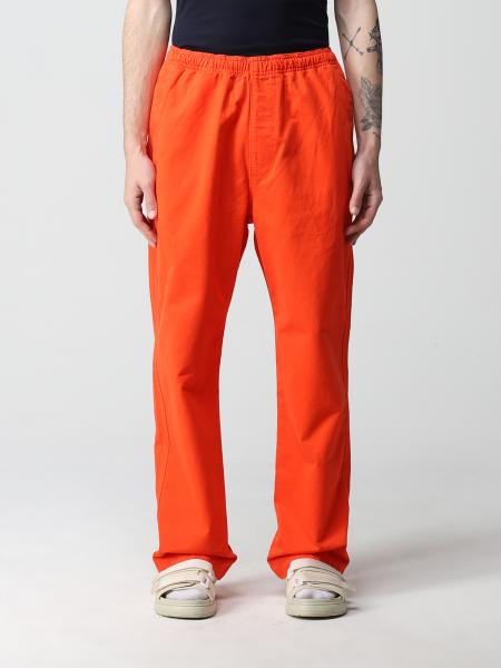 STUSSY: pants for man - Orange | Stussy pants 116553 online on GIGLIO.COM