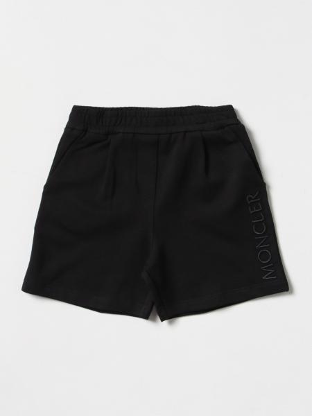 MONCLER: kids' shorts - Black | Moncler shorts 8H00006899AR online at ...