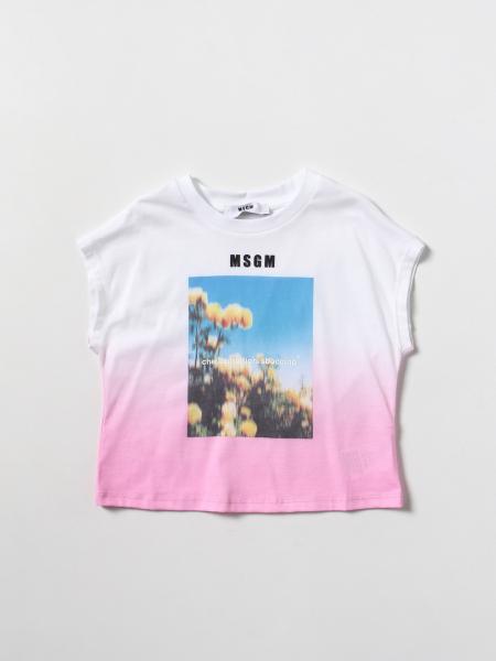 Msgm Kids T-shirt with graphic print