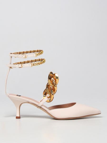Elisabetta Franchi heeled sandals in leather