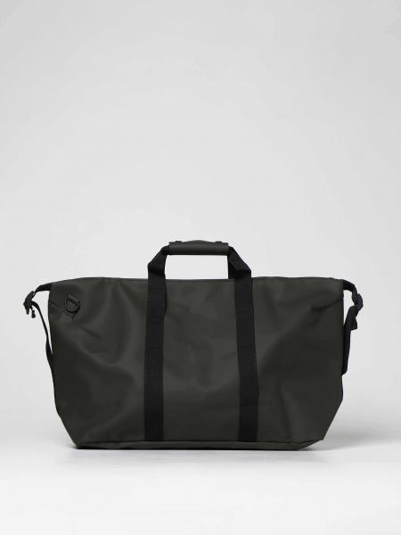 Weekend Rains duffel bag in rubberized synthetic leather