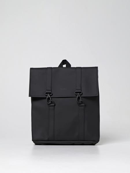 MSN Rains backpack in rubberized synthetic leather
