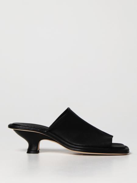 Frankie By Far mules in stretch leather