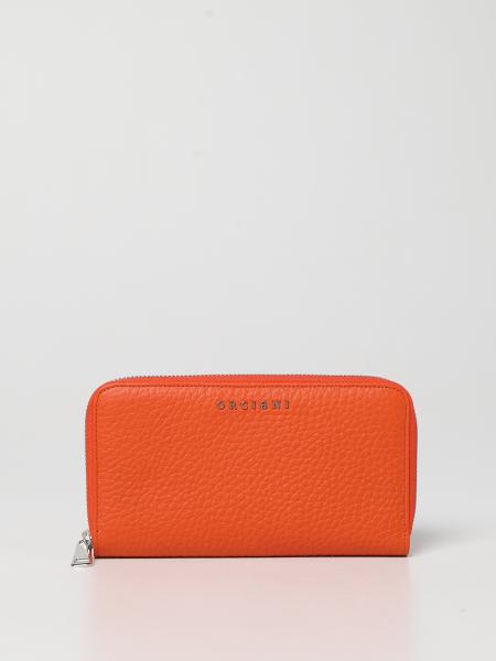 Orciani women: Ortensia Orciani wallet in hammered leather