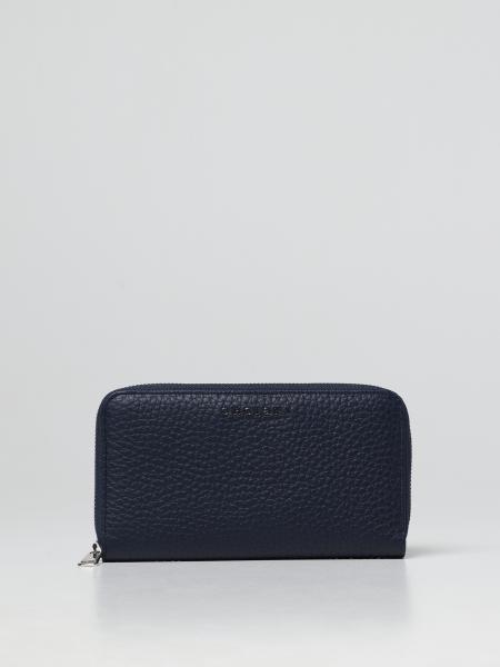 Orciani women's accessories: Ortensia Orciani wallet in hammered leather