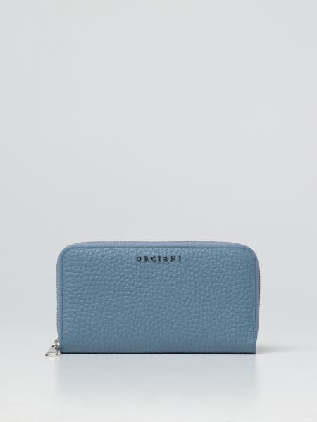 Orciani women: Ortensia Orciani wallet in hammered leather