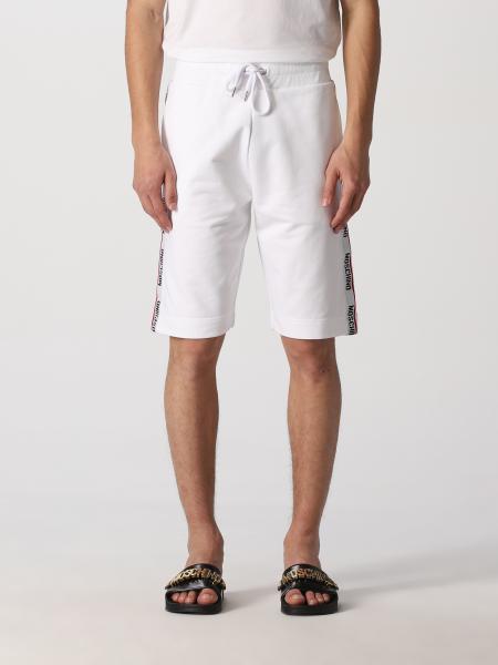 Moschino Couture Outlet: men bermuda shorts - White | Moschino Couture