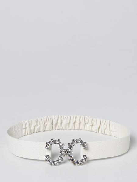 Orciani women's accessories: Orciani belt in hammered leather
