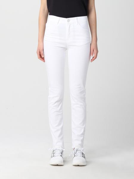 Emporio Armani donna: Jeans Emporio Armani in denim di cotone