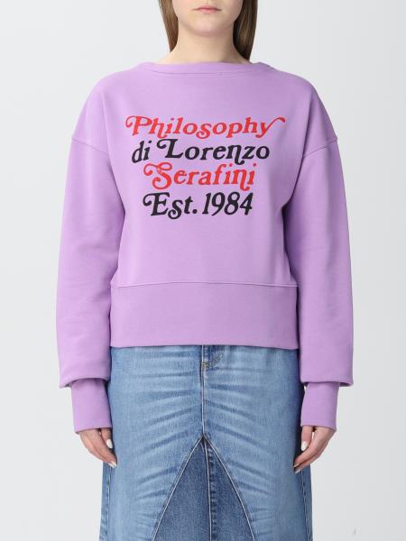 Philosophy Di Lorenzo Serafini: Sweatshirt damen Philosophy Di Lorenzo Serafini