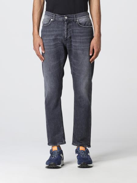 Mauro Grifoni: Mauro Grifoni 5-pocket jeans in washed denim