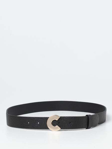 Coccinelle: Coccinelle belt in textured leather