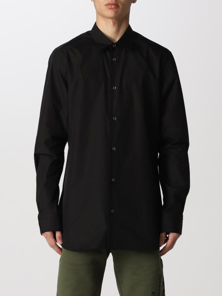 ALEXANDER MCQUEEN: men shirt - Black | Alexander Mcqueen shirt ...