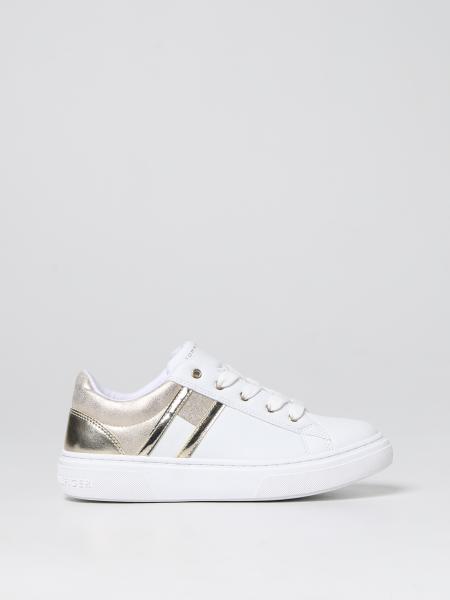 Tommy Hilfiger synthetic leather sneakers