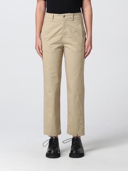 WOOLRICH: pants for woman - Beige | Woolrich pants CFWWTR0118FRUT3028 ...