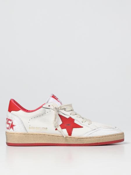 Ball-Star Golden Goose trainers in crack leather