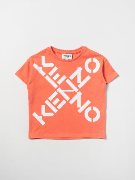 T-shirt Kenzo Junior con logo incrociato