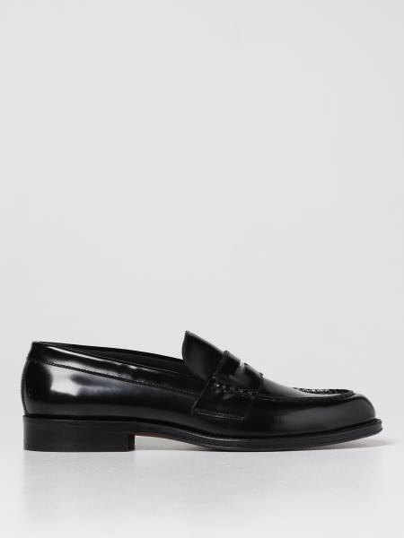 Dsquared2 men's shoes: Dsquared2 moccasins in brushed leather
