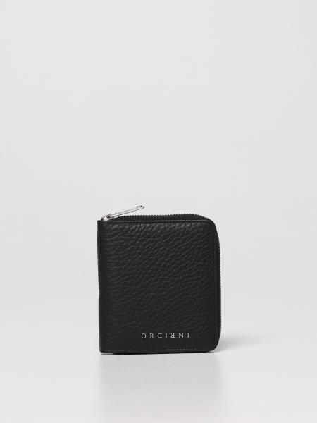 Orciani women: Orciani wallet in textured leather