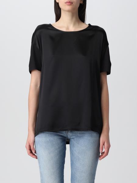 BOSS: T-shirt women - Black | Boss t-shirt 50457656 online on GIGLIO.COM