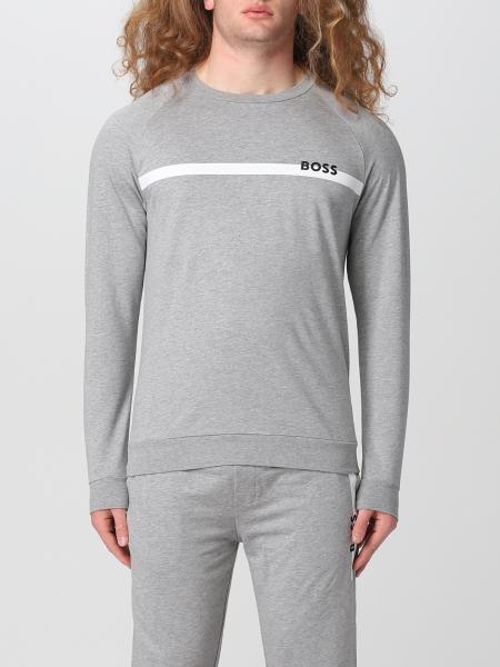 Boss cotton jumper with logo