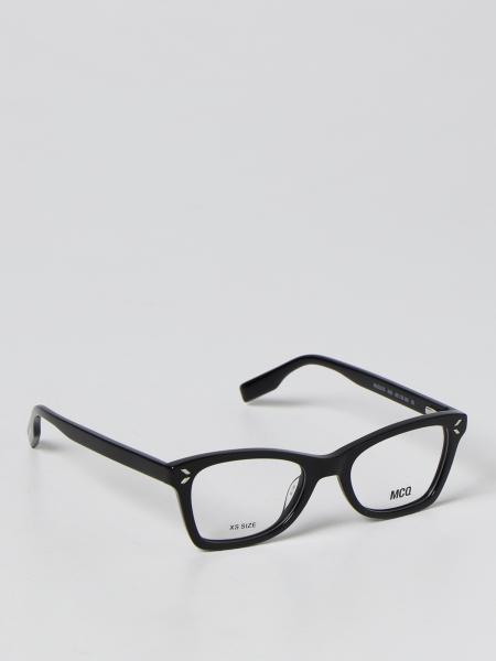 Mcq Outlet: acetate eyeglasses - Black | Mcq sunglasses MQ0347O online ...