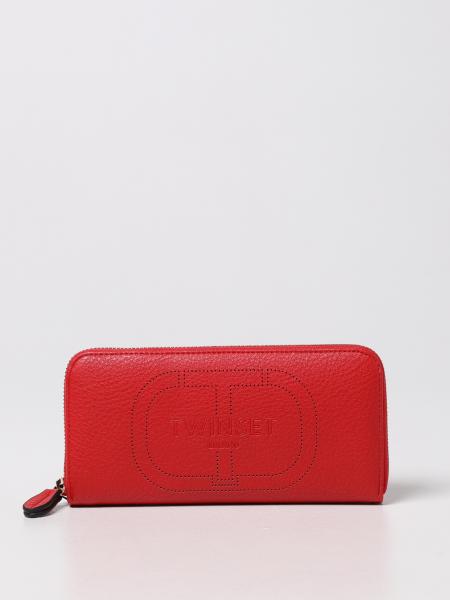 Twinset continental wallet with logo