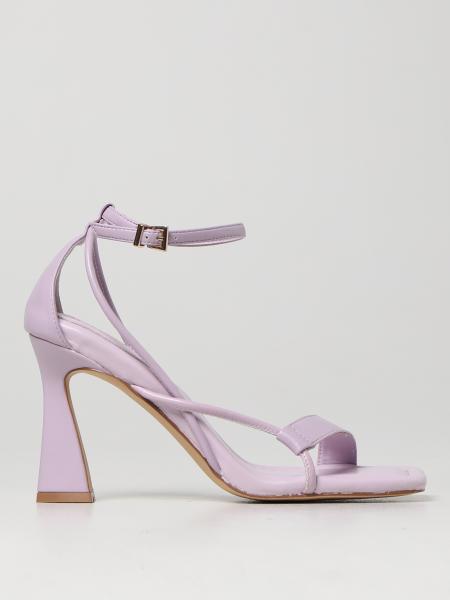 Twinset-Actitude synthetic leather sandals