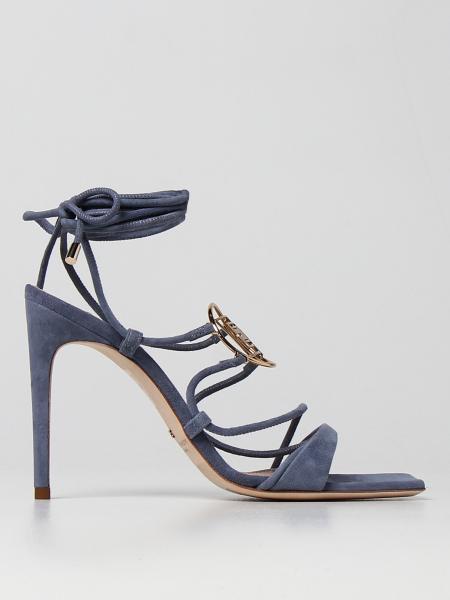 Elisabetta Franchi heeled sandal in suede