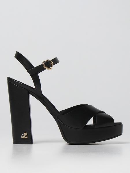 Love Moschino sandals in nappa leather