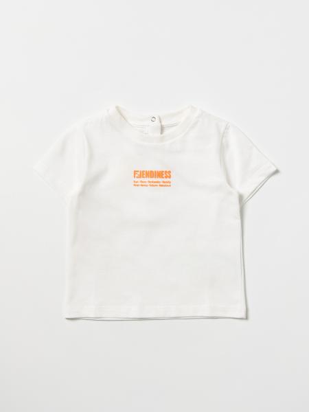 Fendi bambino: T-shirt Fendi con logo