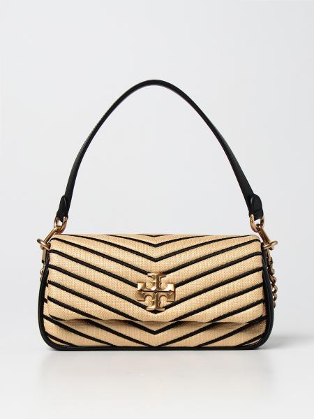 Tory Burch: Kira Tory Burch bag in leather and straw