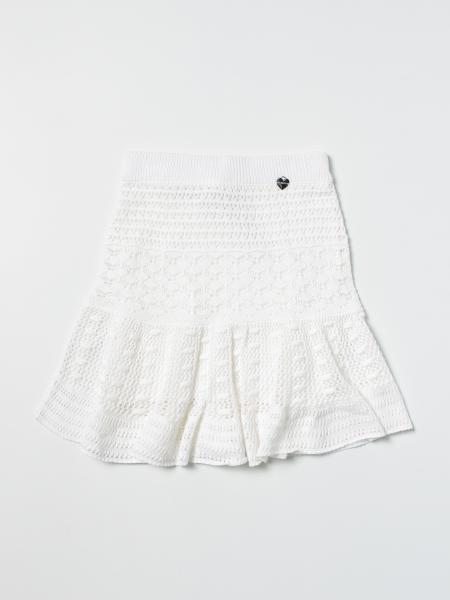 Twinset logo knit skirt