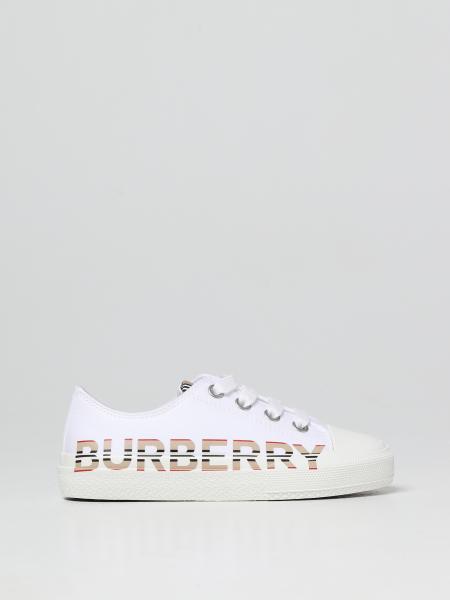 Burberry fabric trainers