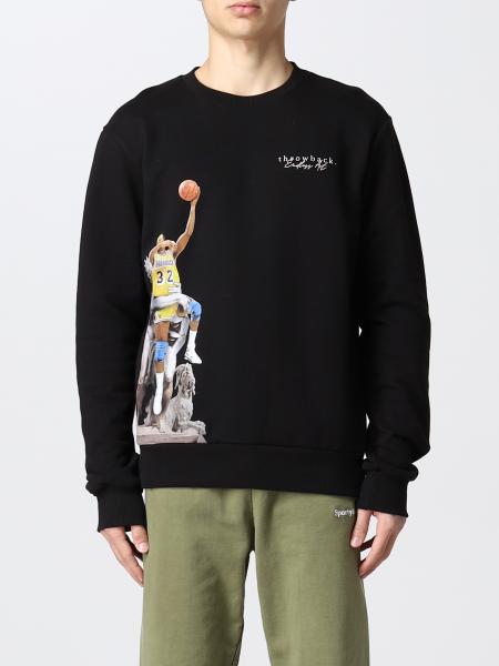 Throwback: Basic Throwback jumper with print and logo