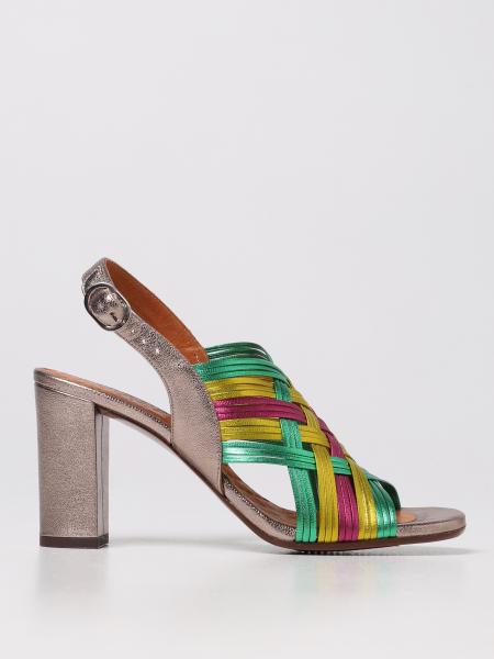 Beya Chie Mihara heeled sandals in laminated leather