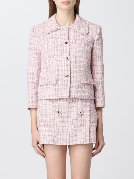 LIU JO: jacket for woman - Pink | Liu Jo jacket JA2063T3248 online on ...