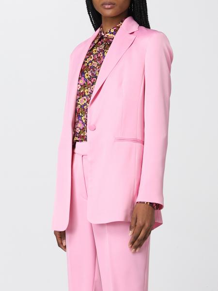 LIU JO: Jacket women - Pink | Blazer Liu Jo JA2029T3267 GIGLIO.COM